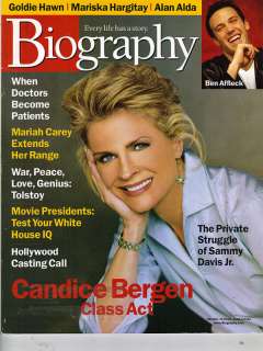 CANDICE BERGEN Biography 2/00 MARISKA HARGITAY MARIAH  
