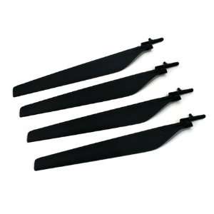   Lower Main Rotor Blades Set (4) for Blade CX CX2 CX3 Toys & Games