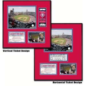  MLB Citizens Bank Park   Ballpark Ticket Frame   Philadelphia 