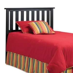   Belmont Twin Headboard Black Up By Fashion Bed Group