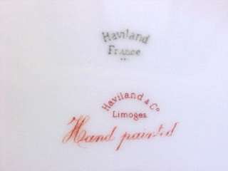Haviland & Co Limoges Artist Signed Berton SCENIC PLATE  