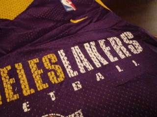 Vtg 1990s Nike Mens Kobe Bryant Los Angeles Lakers Warmup Reversible 