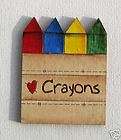 crayon box wood  