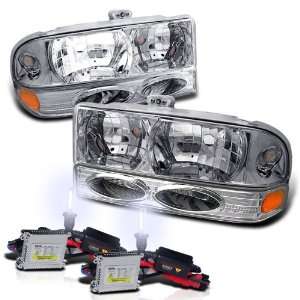   Xenon HID Kit+98 04 S10 Blazer Head Lights + Bumper Lights Automotive