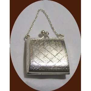  Sterling Silver Pocketbook Pendant, Small Size Everything 