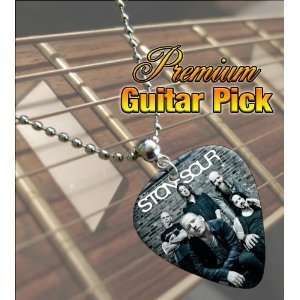  Stone Sour Premium Guitar Pick Necklace Musical 