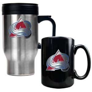  BSS   Colorado Avalanche NHL Stainless Steel Travel Mug 