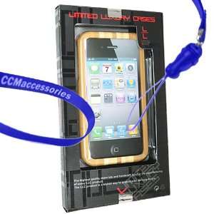  Limited Luxury Cases Bamboo Case for Apple iPhone 4 