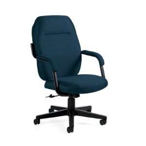   Series High Back Swivel/Tilt Chair, Ocean Blue Fabric