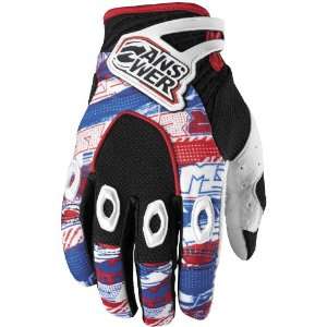   10 Gloves, Red/Blue, Primary Color Red, Size 2XL, 450920 Automotive