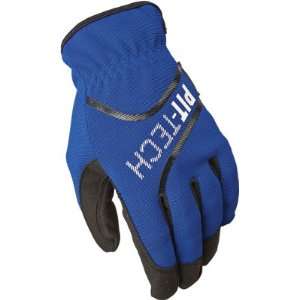    Fly Racing Pit Tech Lite Mechanics Gloves Blue 13 Automotive