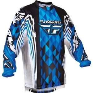  Fly Racing Kinetic Jersey, Blue/Black, Size 2XL 365 2212X 