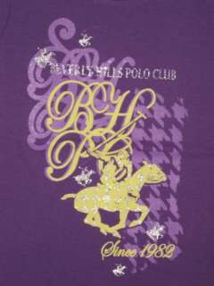 NWT Girls Beverly Hills Polo Club Top/T Shirt sz 4  