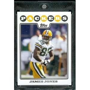 2008 Topps # 135 James Jones   Green Bay Packers   NFL Trading Cards 