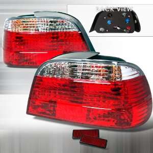  Bmw Bmw E38 4Dr Tail Lights /Lamps  Red Clear Performance 
