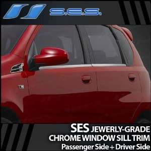  2009 2011 Chevy Aveo 5dr. Chrome Window Sill Trim 