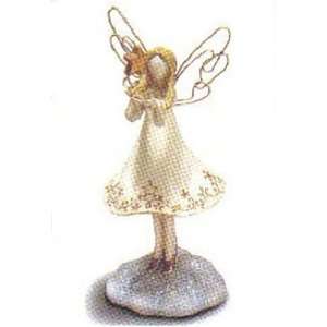  Bobbling Angel Figurine Holding Star