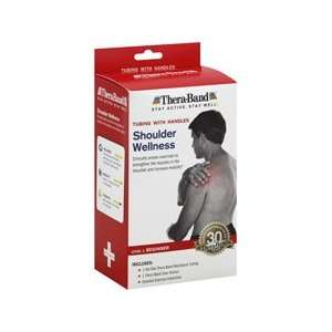 Thera Band Resistance Tubing With Handles Shoulder Wellness Level 1 