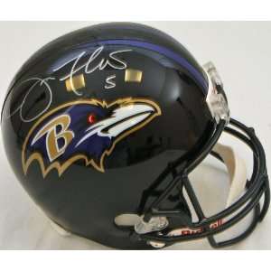  Signed Joe Flacco Full Size Helmet   JSA   Autographed NFL 