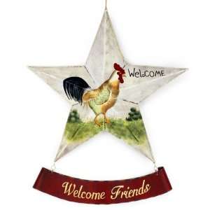  Quality Metal Welcome Star/ Rooster
