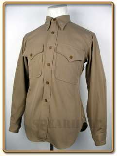 WW2 US Marine Corps Officer Gabardine Service Shirt XXL  