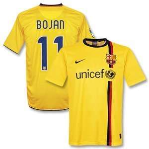  08 10 Barcelona 3rd Jersey + Bojan 11