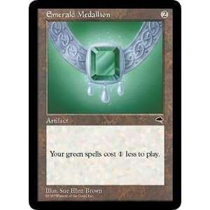   Emerald Medallion (Magic the Gathering  Tempest Rare) Toys & Games
