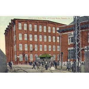  1910 Office and Main Building, Botany Mills, Passaic, New 