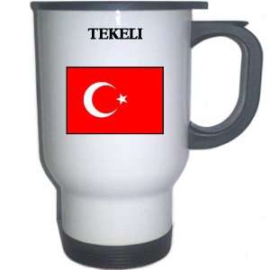  Turkey   TEKELI White Stainless Steel Mug Everything 