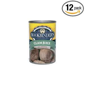 Bookbinders Clam Juice, 10.5 Ounce Cans (Pack of 12)  