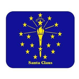  US State Flag   Santa Claus, Indiana (IN) Mouse Pad 