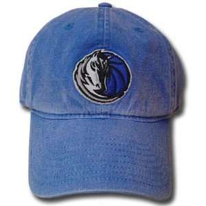  NBA DALLAS MAVERICKS GARMENT WASH BLUE CAP HAT ADJ NEW 