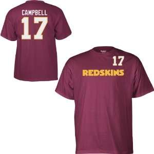   Washington Redskins Jason Campbell Youth (8 20) Name & Number T Shirt