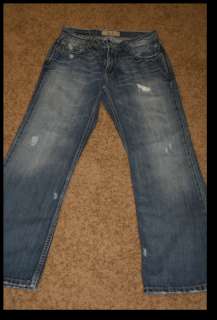 BUCKLE BKE JUDSON DESTROYED BOOT CUT JEANS  