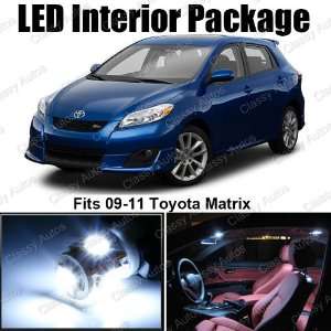 Toyota Matrix White Interior LED Package (4 Pieces)