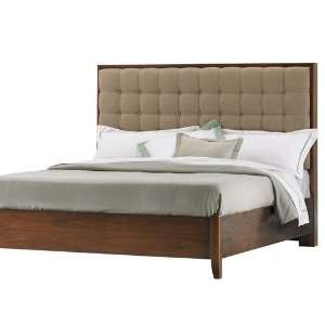  Stanley Hudson Street Warm Cocoa Avenue Upholstered Bed 