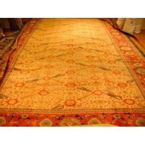  13x22 Hand Knotted Sultan Abad Rug   1311x222