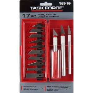  Task Force 17 Piece Hobby Knife Set #0254764 Arts, Crafts 