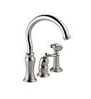 BRIZO Stratford Classic REMOTE HANDLE KITCHEN FAUCET SPRAY STAINLESS 