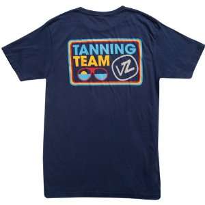 VonZipper Tanning Team Mens Short Sleeve Racewear T Shirt/Tee w/ Free 