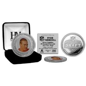  Ryan Tannehill Miami Dolphins 2012 Draft Day Silver Coin 