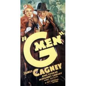 17 Inches   28cm x 44cm) (1935) Style B  (James Cagney)(Barton MacLane 