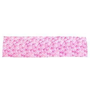  Pink Ribbon Camouflage Head Scarf Party Supplies (Pink 