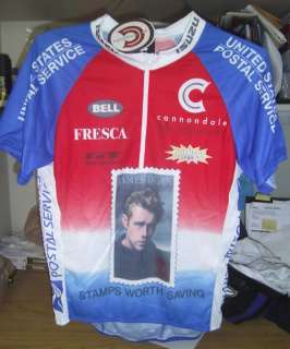 VINTAGE 96/97 USPS Cycling Team Jersey JAMES DEAN CANNONDALE NWT XL 