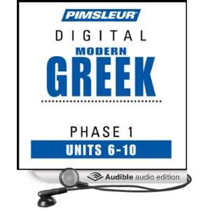  Greek (Modern) Phase 1, Unit 06 10 Learn to Speak and 