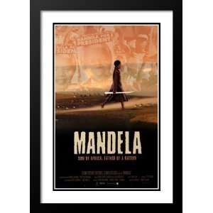 Mandela 20x26 Framed and Double Matted Movie Poster   Style A   1996