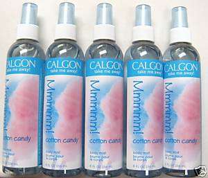 Lot of 5 CALGON Cotton Candy Body Mist     