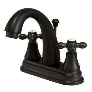   Elizabeth Two Handle 4 Centerset Lavatory Faucet with Brass Pop up