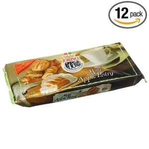 Torino Pastries Mini Apple Pastry, 7 Ounce Packages (Pack of 12)