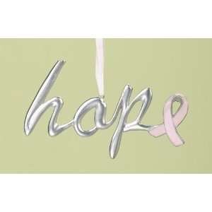 75 Pink Ribbon H O P E Breast Cancer Awareness Ornament #25682 